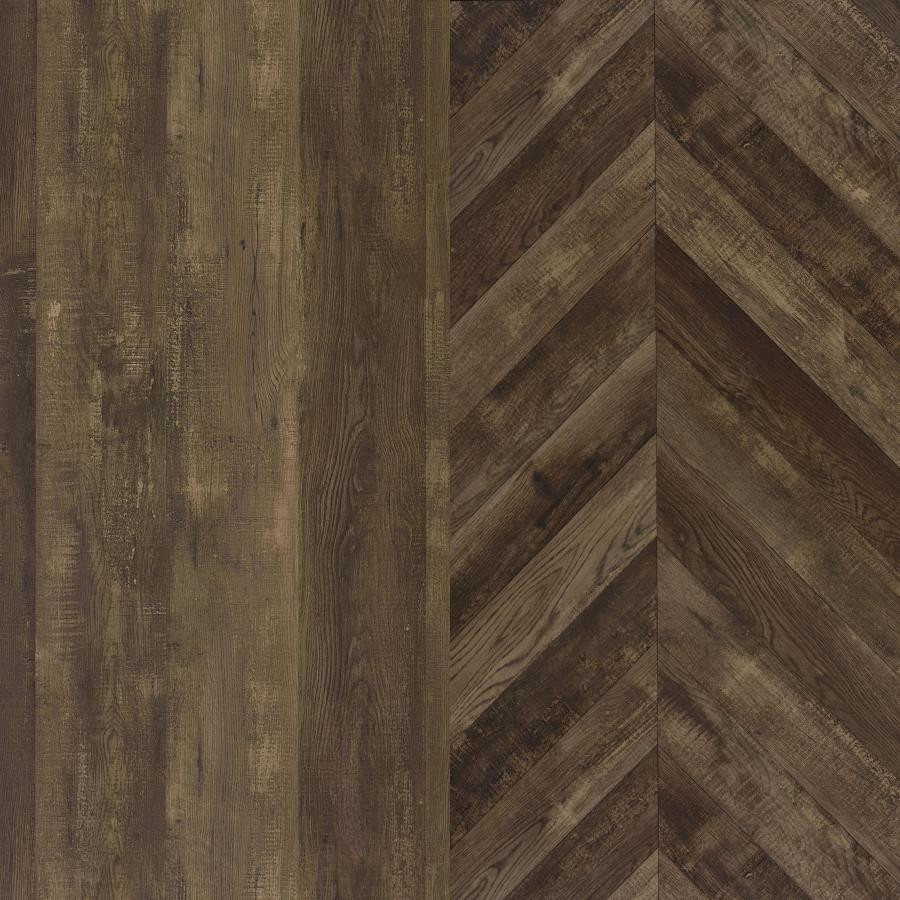 Carolyn 2-door Engineered Wood Accent Cabinet Rustic Oak view 12
