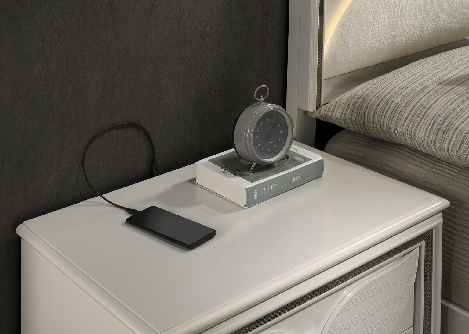 MYSTERIOUS GOLD NIGHT STAND view 11