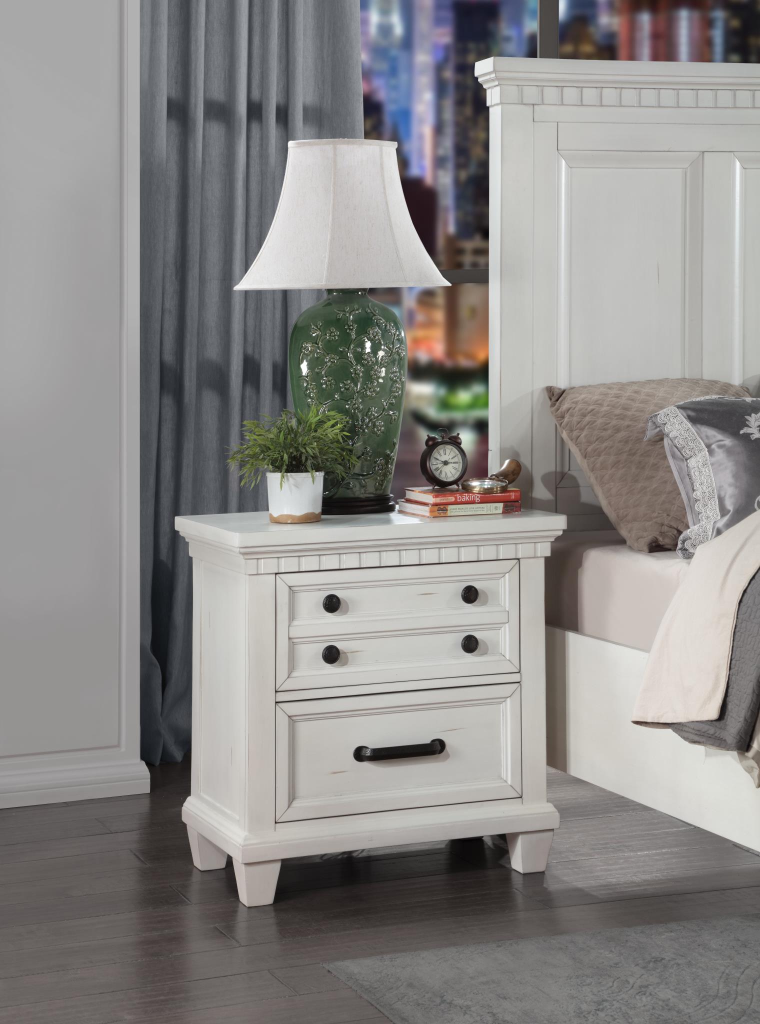 QUEEN BED FRAME - DRESSER - MIRROR - CHEST - NIGHTSTAND view 9