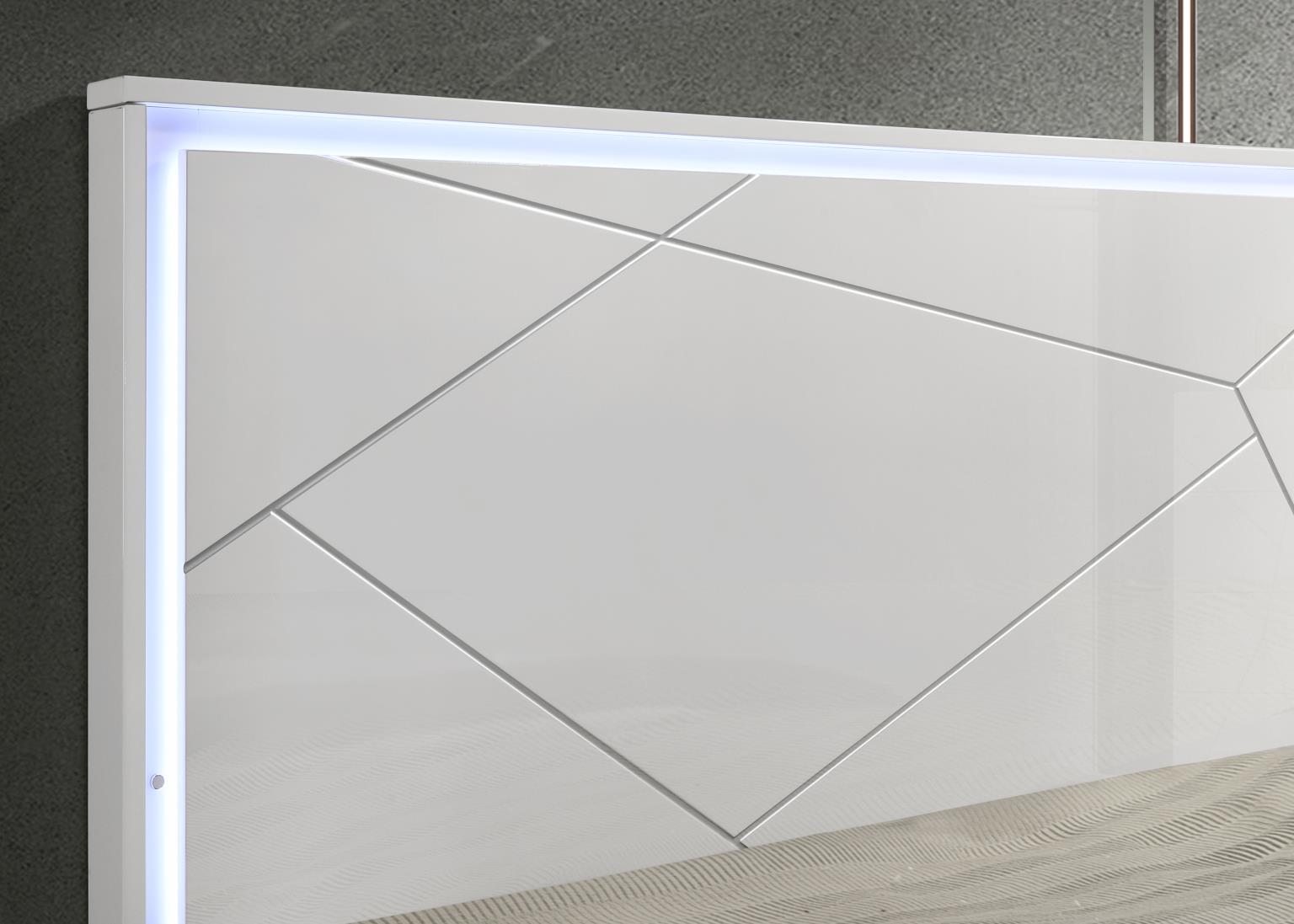 WHITE/GRAY LINE DRESSER view 9