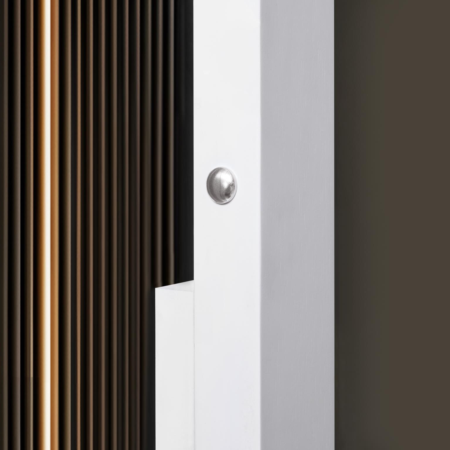 WHITE LED NIGHT STAND view 9