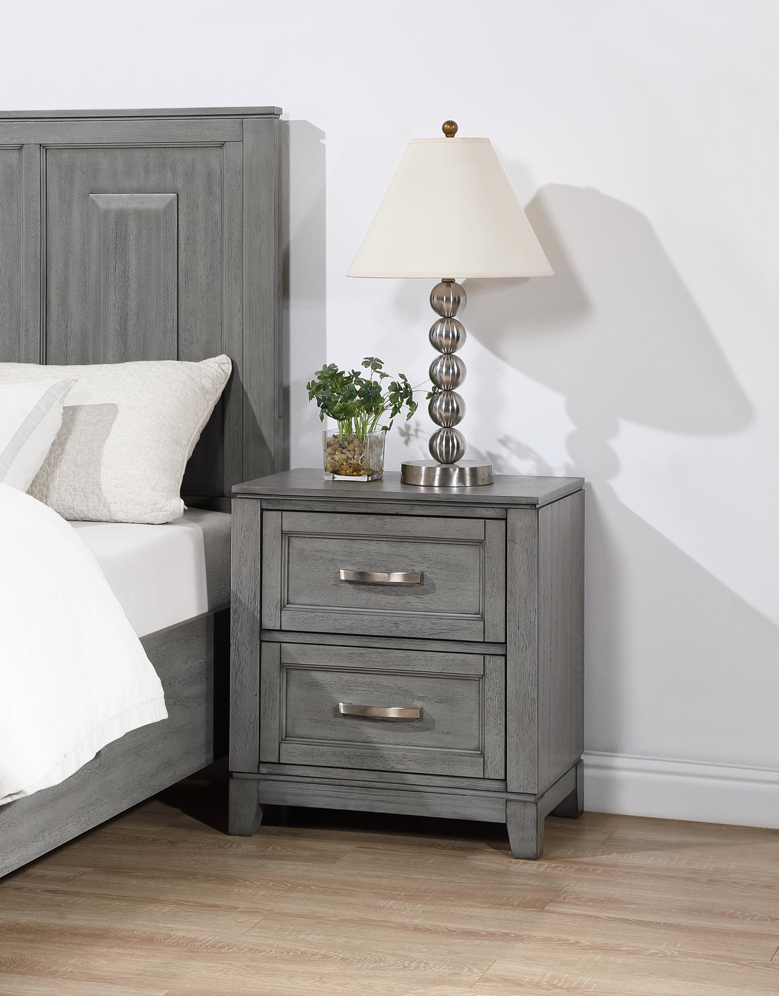 KING BED FRAME - DRESSER - MIRROR - CHEST - NIGHTSTAND view 10