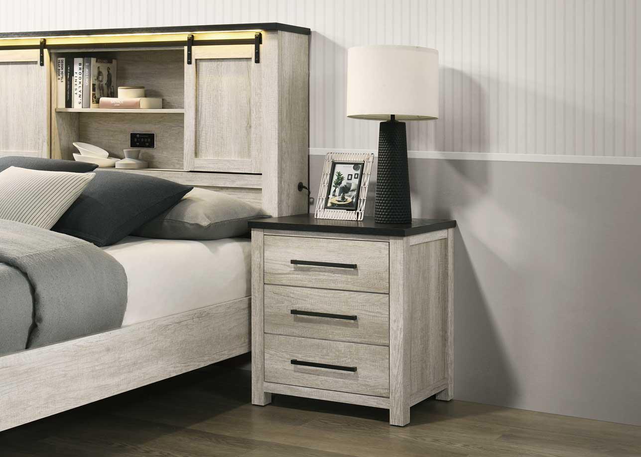 QUEEN BED FRAME - DRESSER - MIRROR - CHEST - NIGHTSTAND view 11