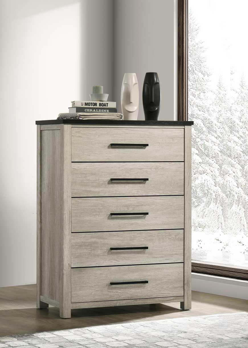 QUEEN BED-DRESSER-MIRROR view 10