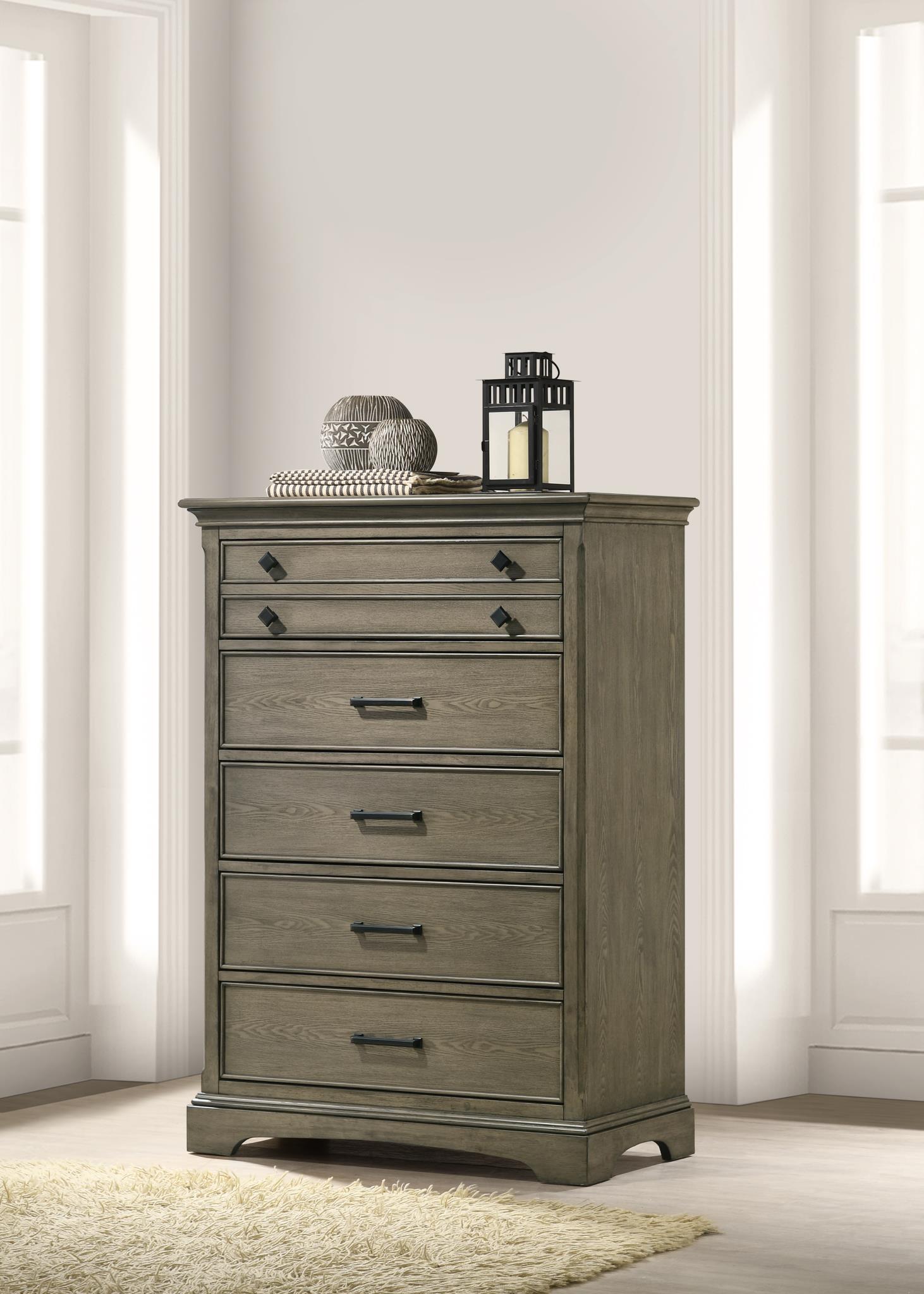 QUEEN BED-DRESSER-MIRROR view 8