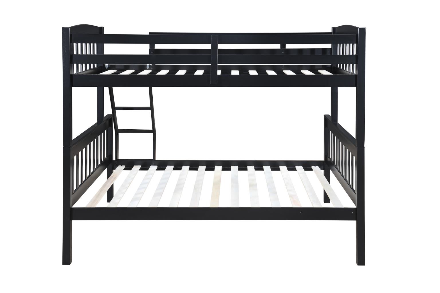 BLACK TWIN/FULL BUNK BED view 8