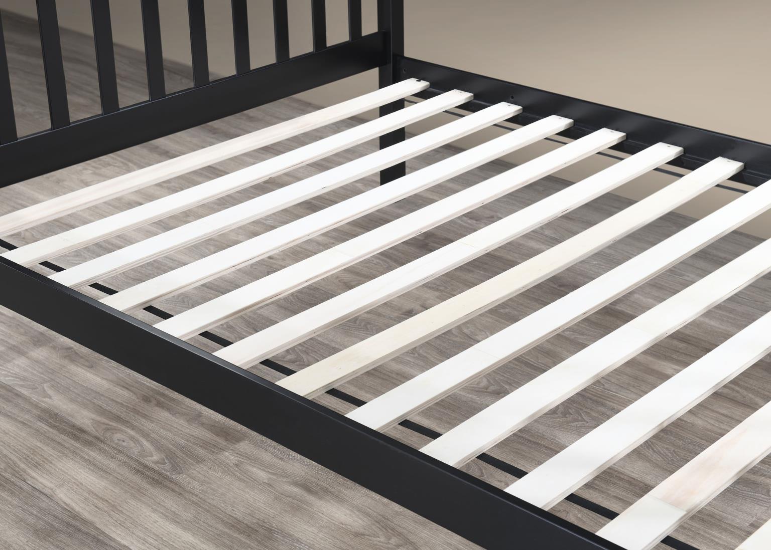 BLACK TWIN/FULL BUNK BED view 9
