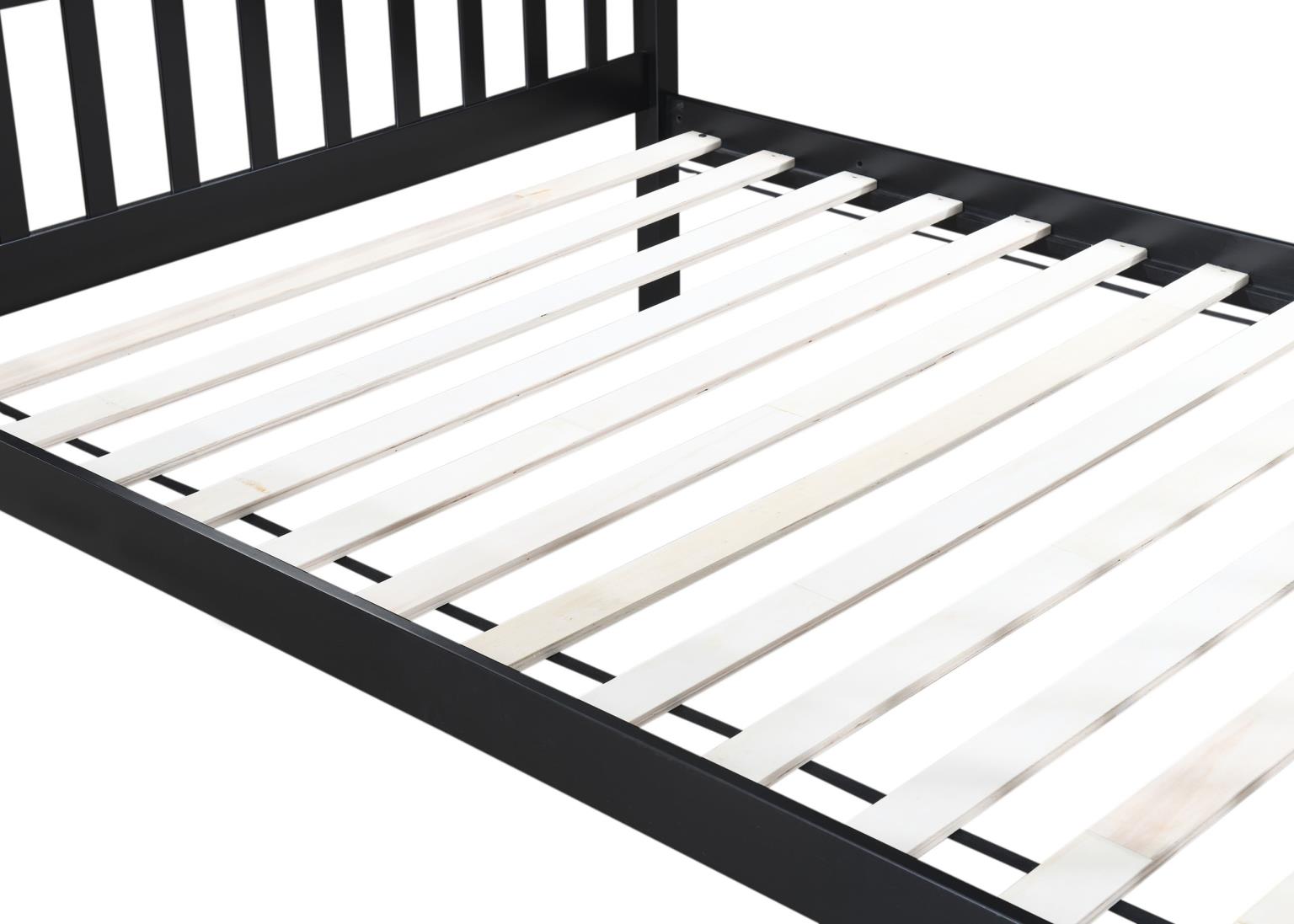 BLACK TWIN/FULL BUNK BED view 10