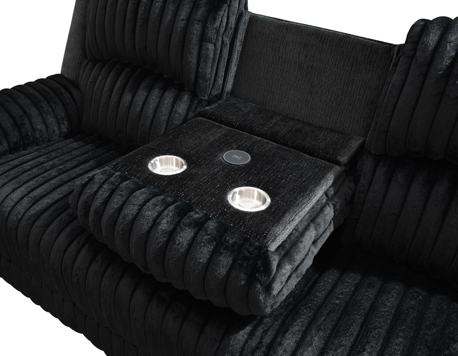POWER RECLINING SOFA-POWER RECLINING LOVESEAT view 8