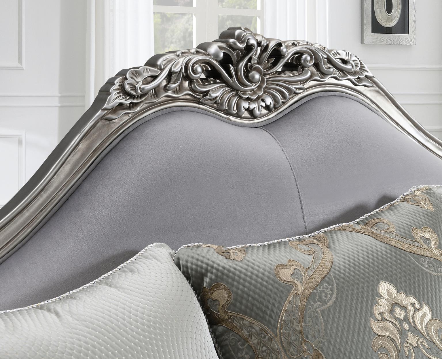 TRADITIONAL GRAY CHAIR view 8