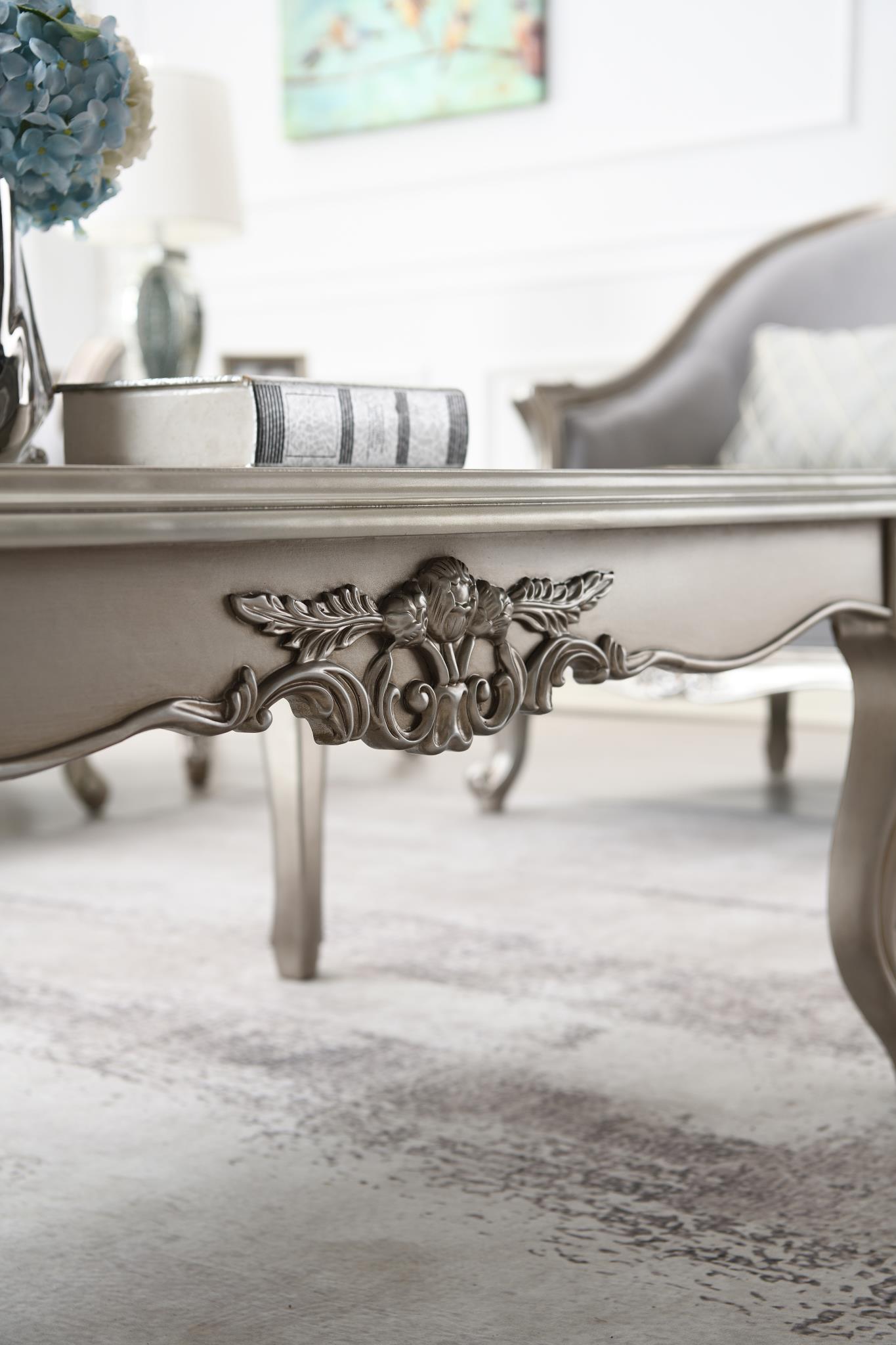 TRADITIONAL GRAY SOFA view 16
