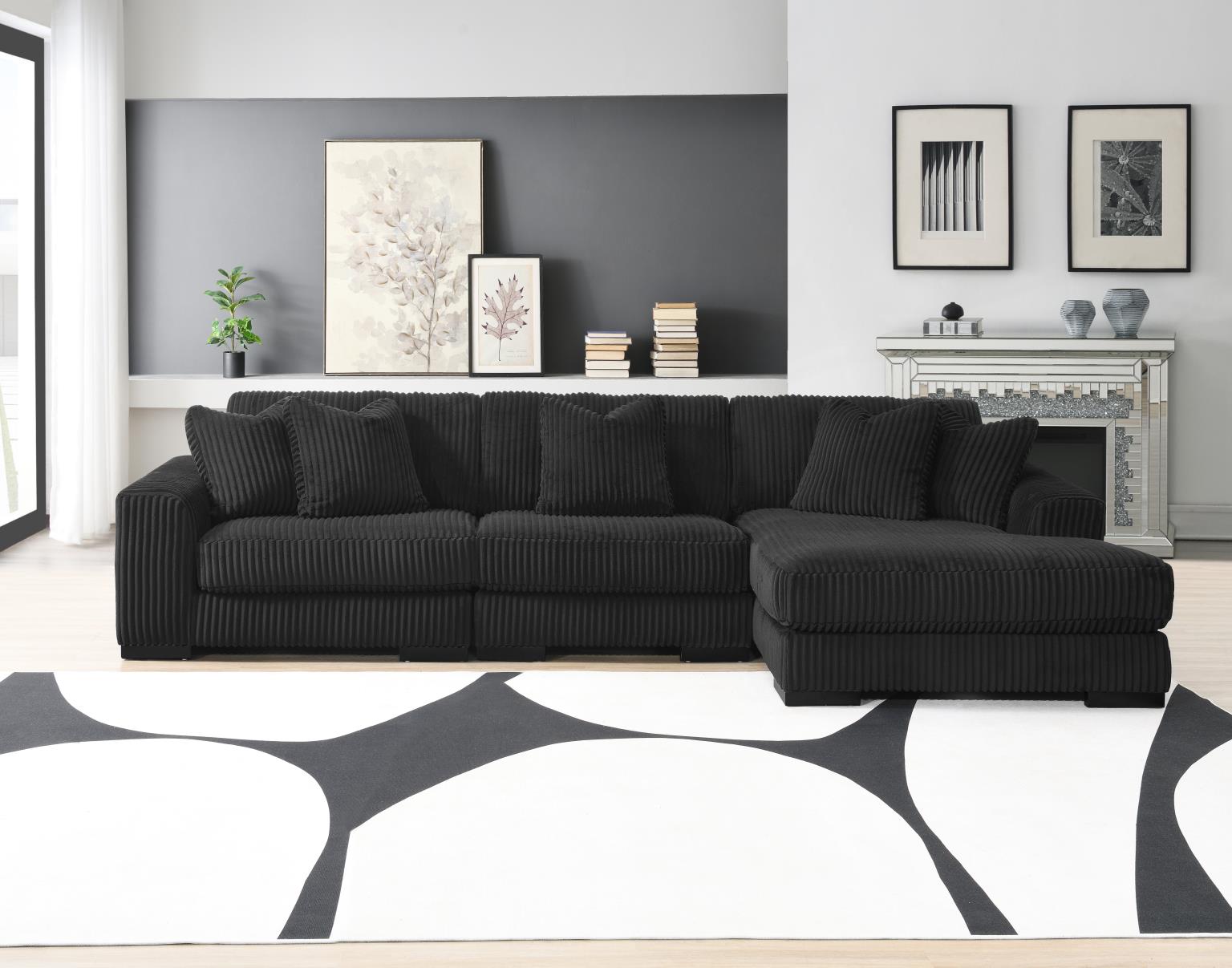 BLACK OTTOMAN view 15
