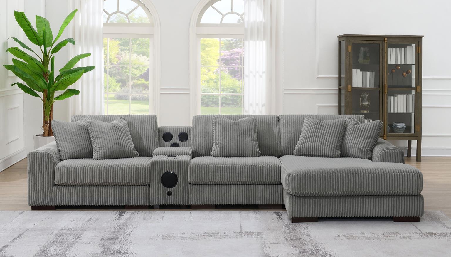 GRAY SWIVEL CHAIR view 14