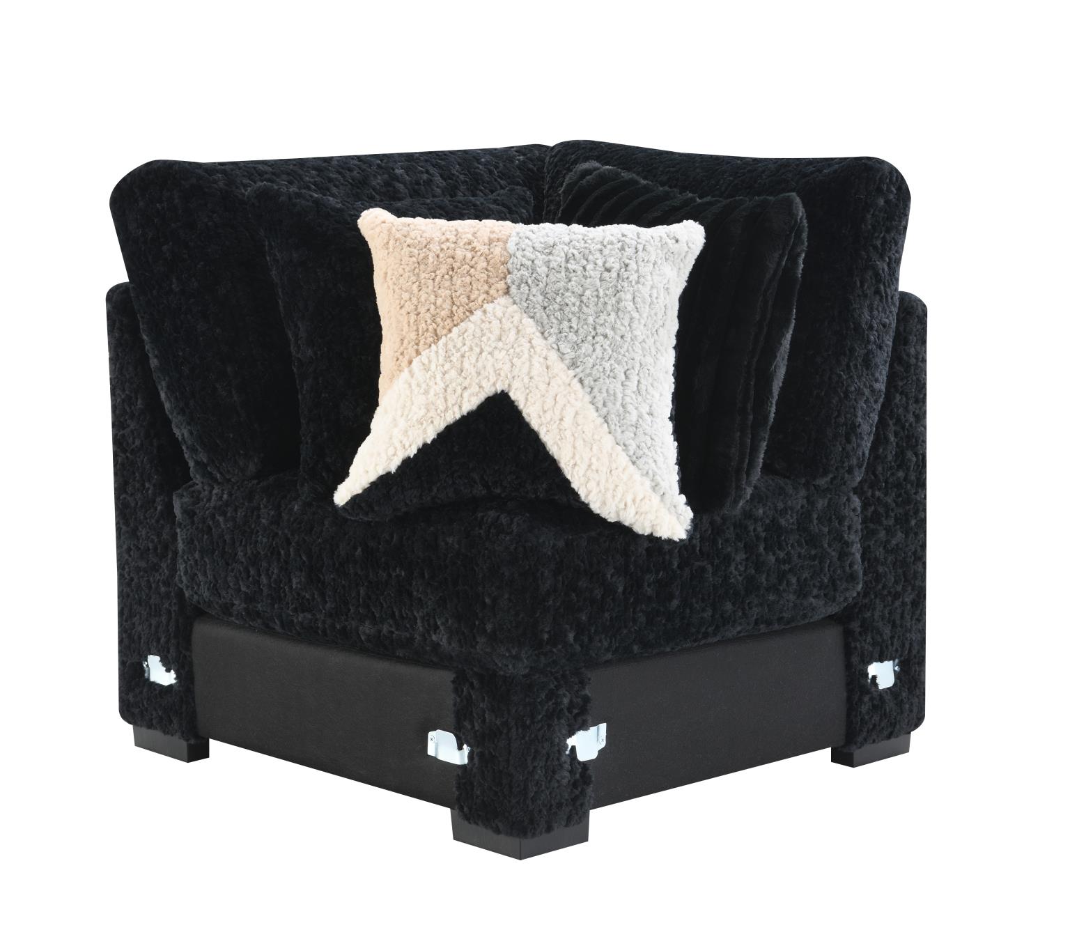 BLACK CORDUROY CONSOLE view 8