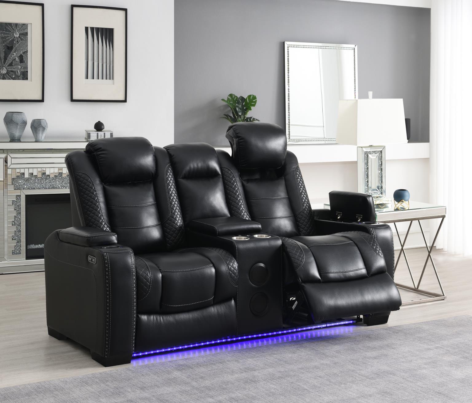 POWER RECLINING SOFA-POWER RECLINING LOVESEAT view 11