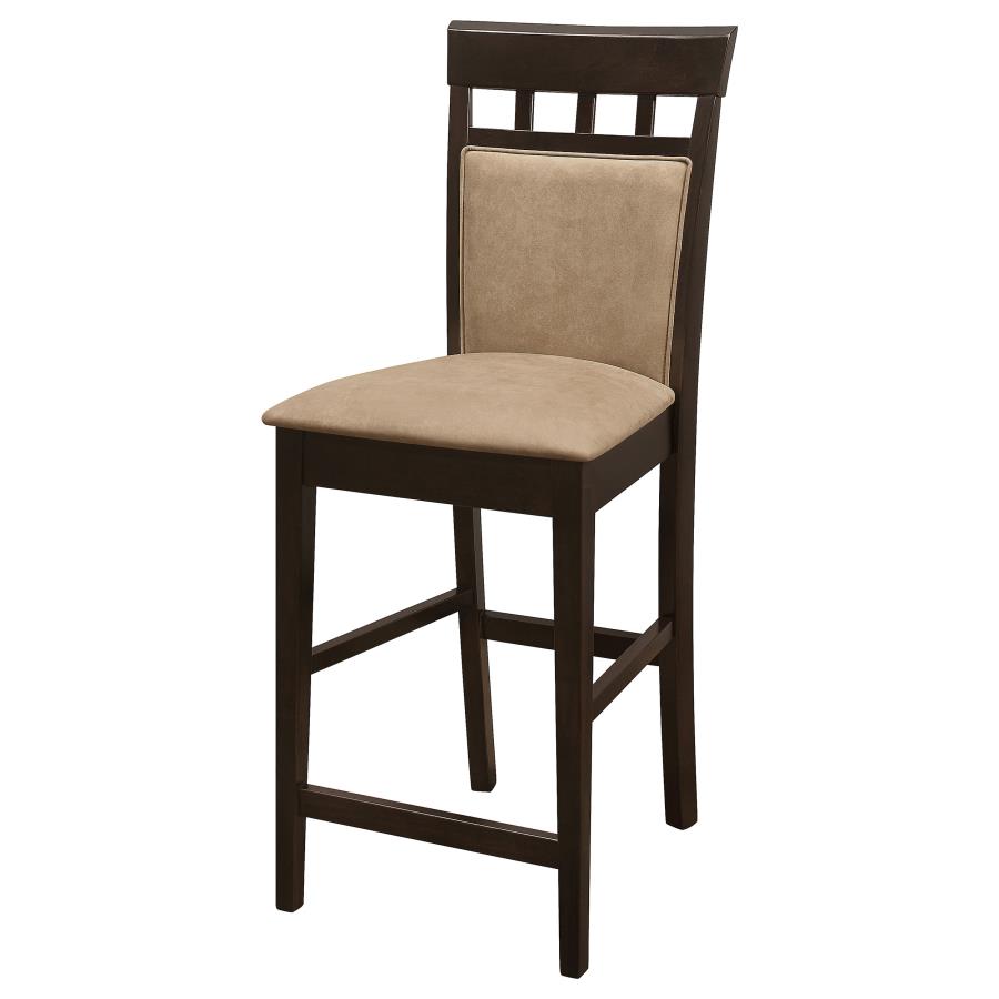 Gabriel Closed Back Counter Chair Cappuccino (Set of 2) view 5