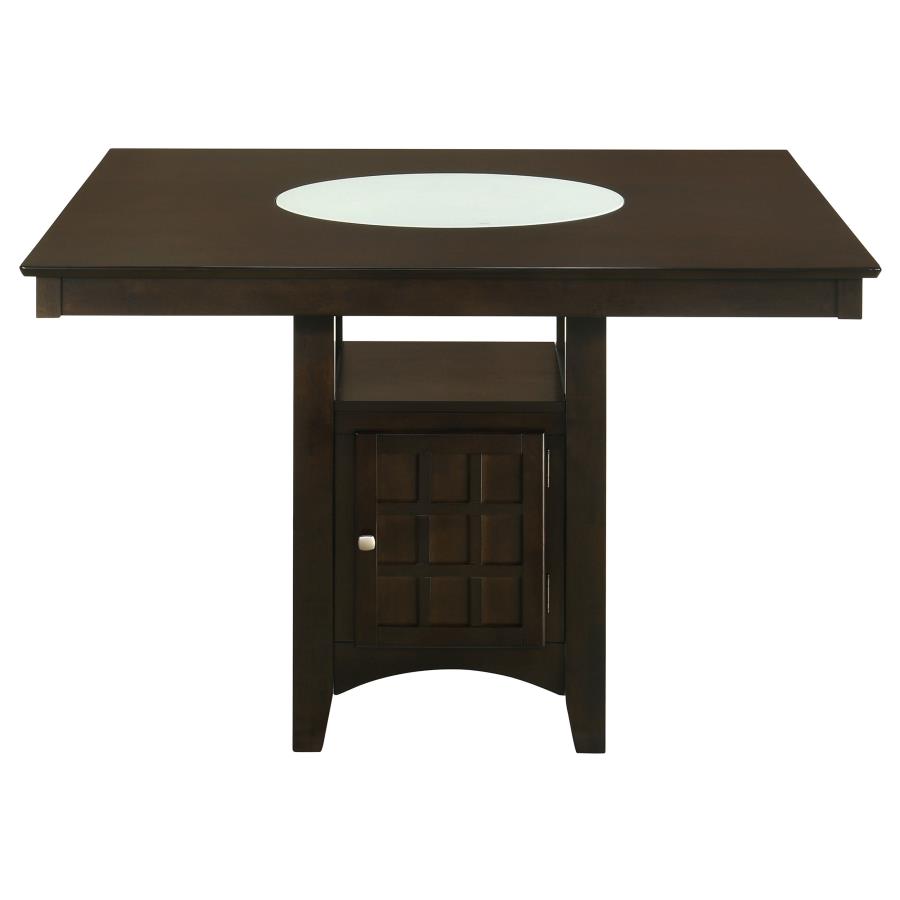 Gabriel 5-piece Square Counter Height Dining Set Cappuccino view 4
