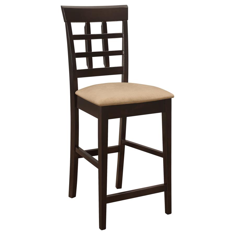 Gabriel 7-piece Square Counter Height Dining Set Cappuccino view 7