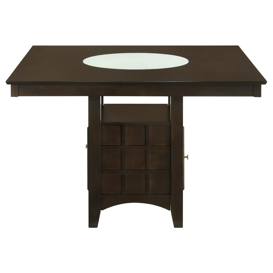Gabriel 9-piece Square Counter Height Dining Set Cappuccino view 5