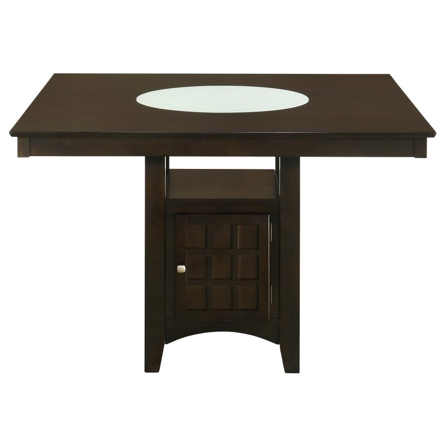 Gabriel 52-inch Counter Height Dining Table Cappuccino view 4