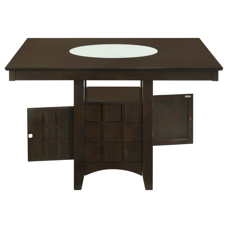 Gabriel 52-inch Counter Height Dining Table Cappuccino view 7