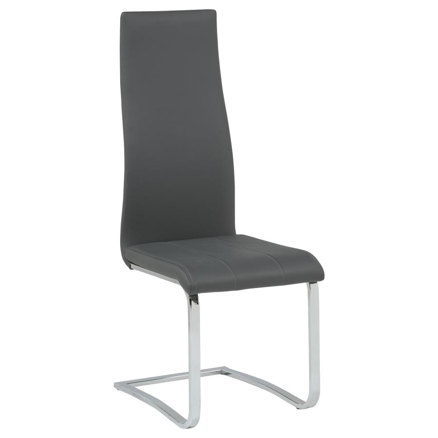 Montclair Upholstered Dining Side Chair Grey (Set of 4) view 3