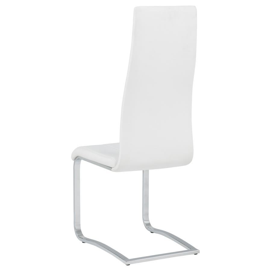 Montclair Upholstered Dining Side Chair White (Set of 4) view 7