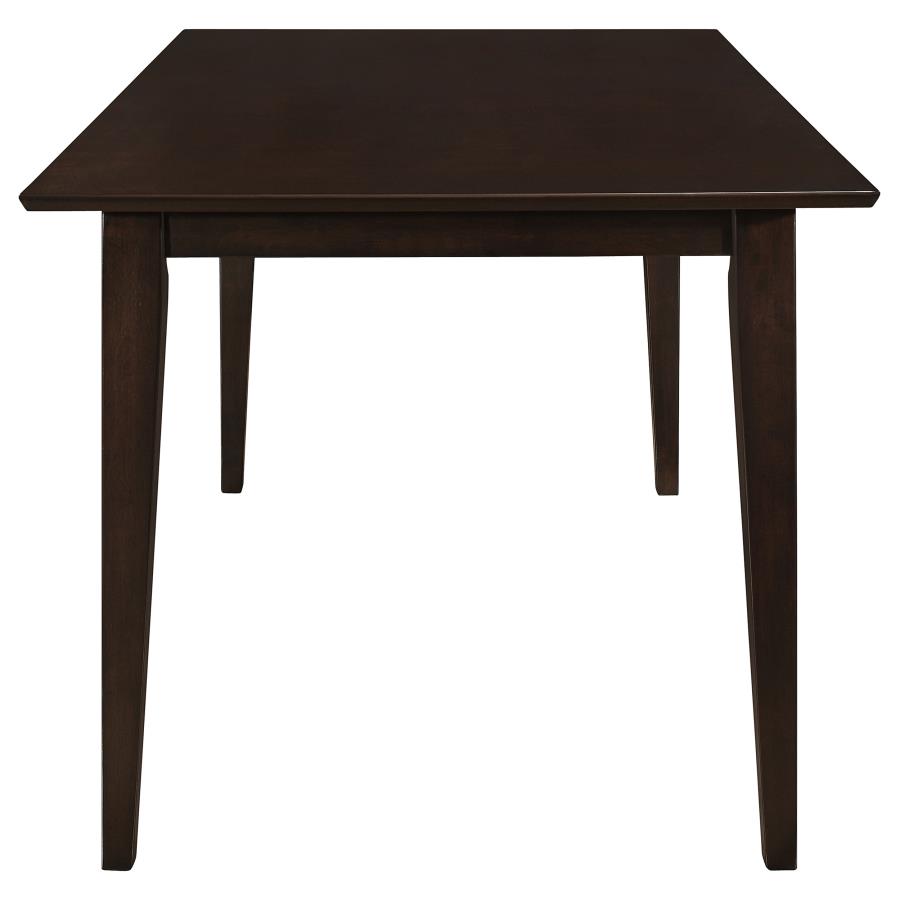 Gabriel 5-piece Rectangular 59-inch Dining Set Cappuccino view 5