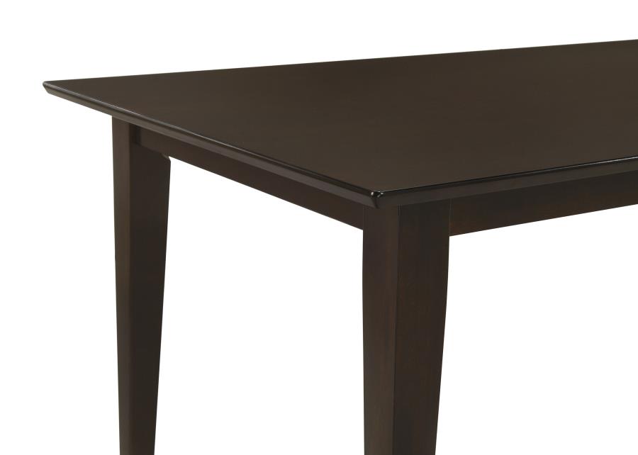 Gabriel 5-piece Rectangular 59-inch Dining Set Cappuccino view 7