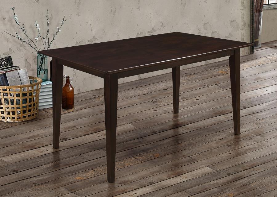 Gabriel Rectangular 59-inch Wood Dining Table Cappuccino view 2