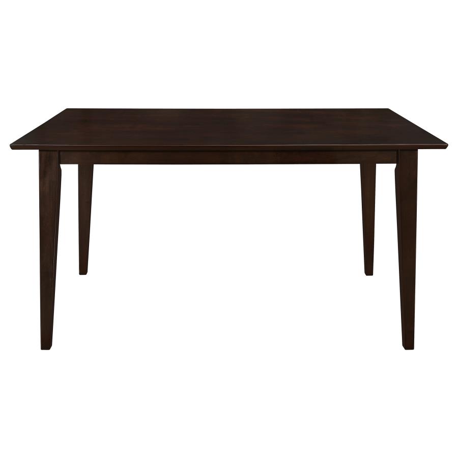 Gabriel Rectangular 59-inch Wood Dining Table Cappuccino view 3