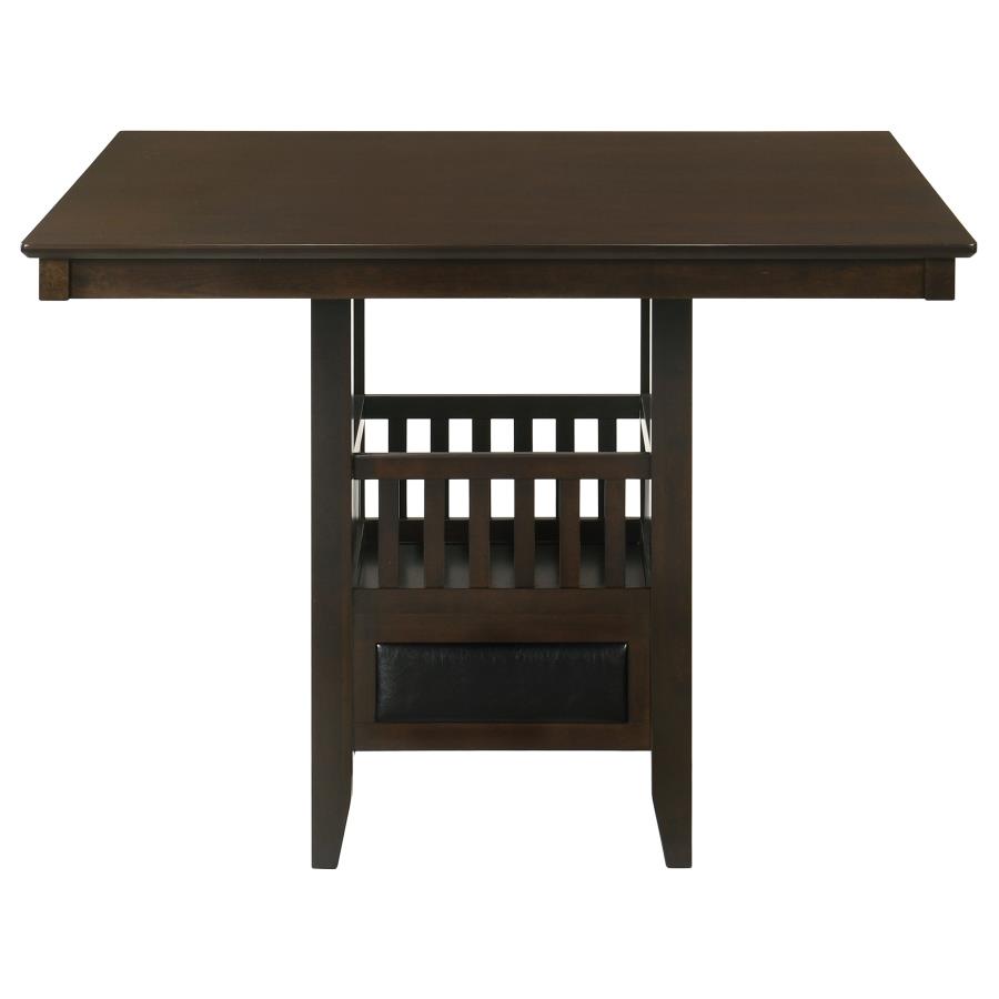 Jaden 5-piece Square Counter Height Dining Set Espresso view 5