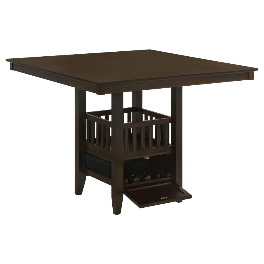 Jaden Square 47-inch Counter Height Dining Table Espresso view 3