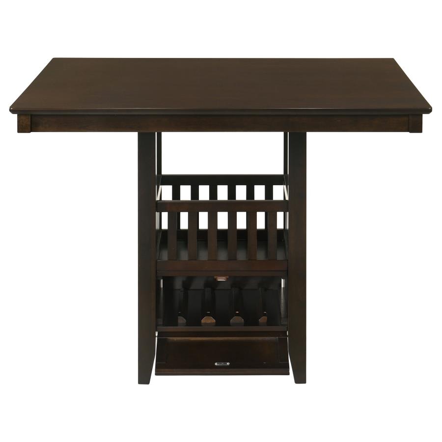 Jaden Square 47-inch Counter Height Dining Table Espresso view 5