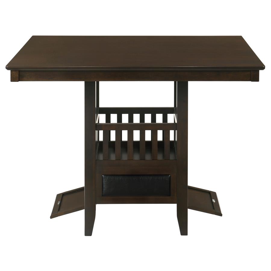 Jaden Square 47-inch Counter Height Dining Table Espresso view 7