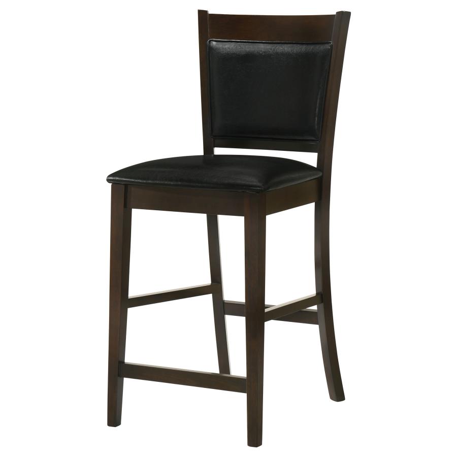 Jaden Upholstered Counter Chair Espresso (Set of 2) view 5
