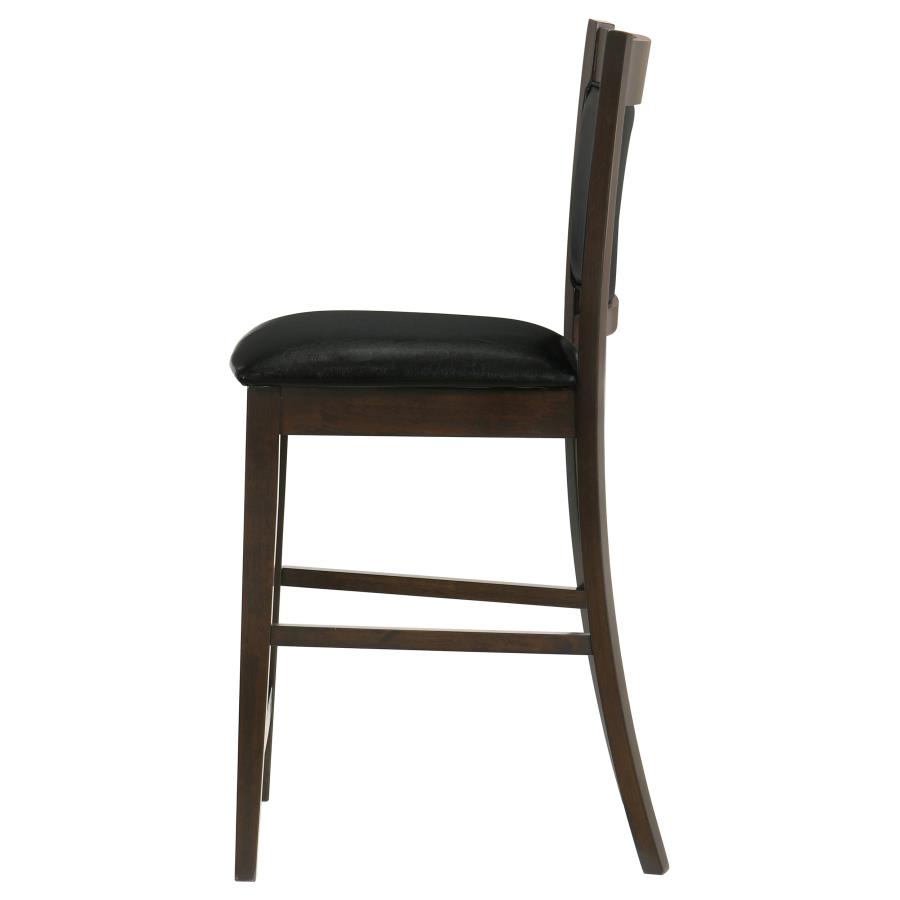 Jaden Upholstered Counter Chair Espresso (Set of 2) view 6