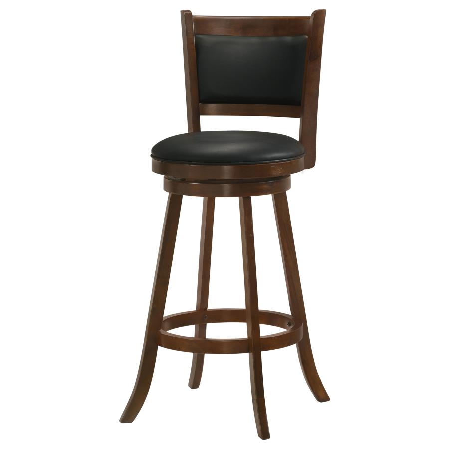 Broxton Upholstered Swivel Bar Chair Chestnut (Set of 2) view 5