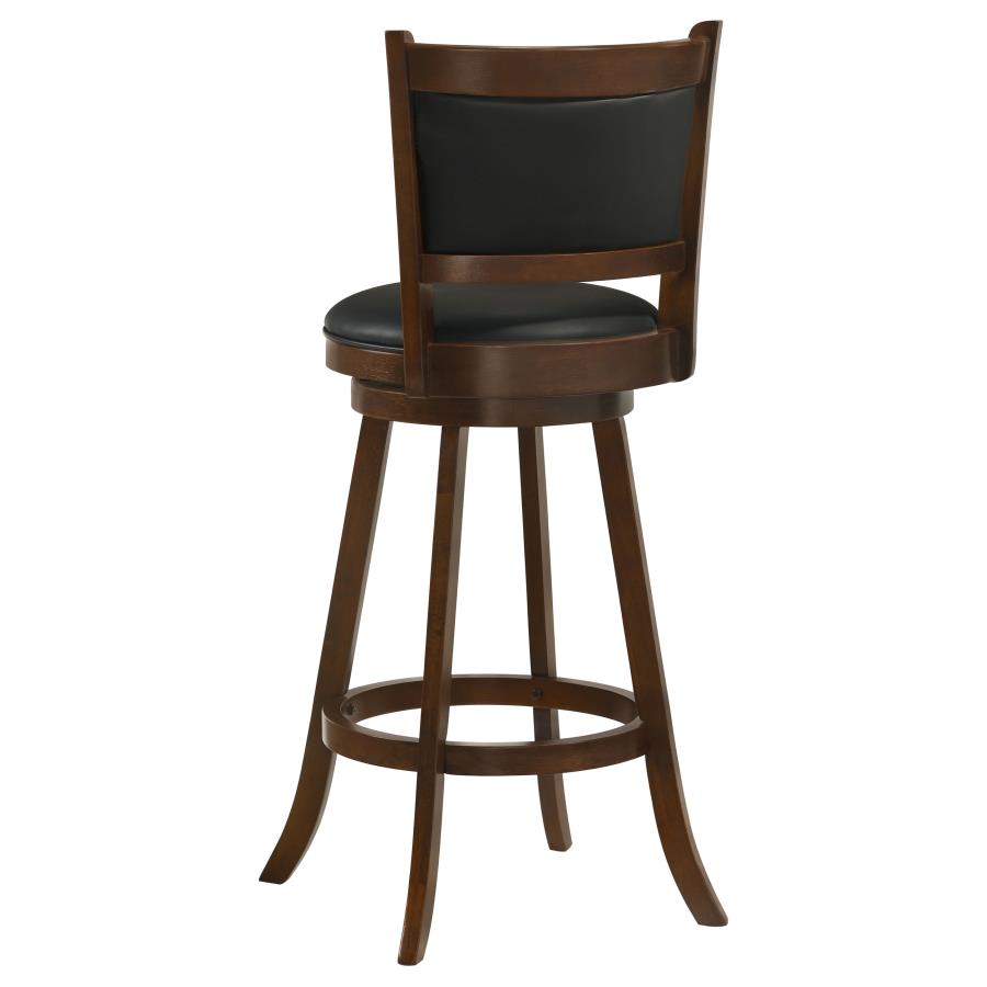 Broxton Upholstered Swivel Bar Chair Chestnut (Set of 2) view 7