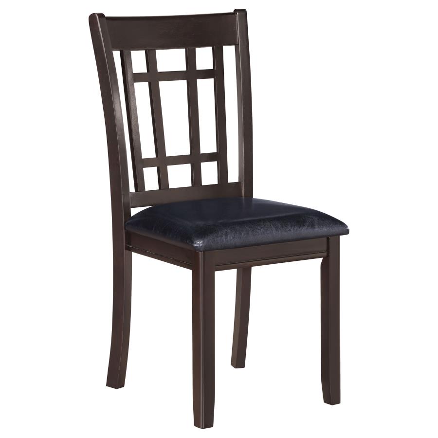 Lavon 5-piece Oval Extension Leaf Dining Set Espresso view 6
