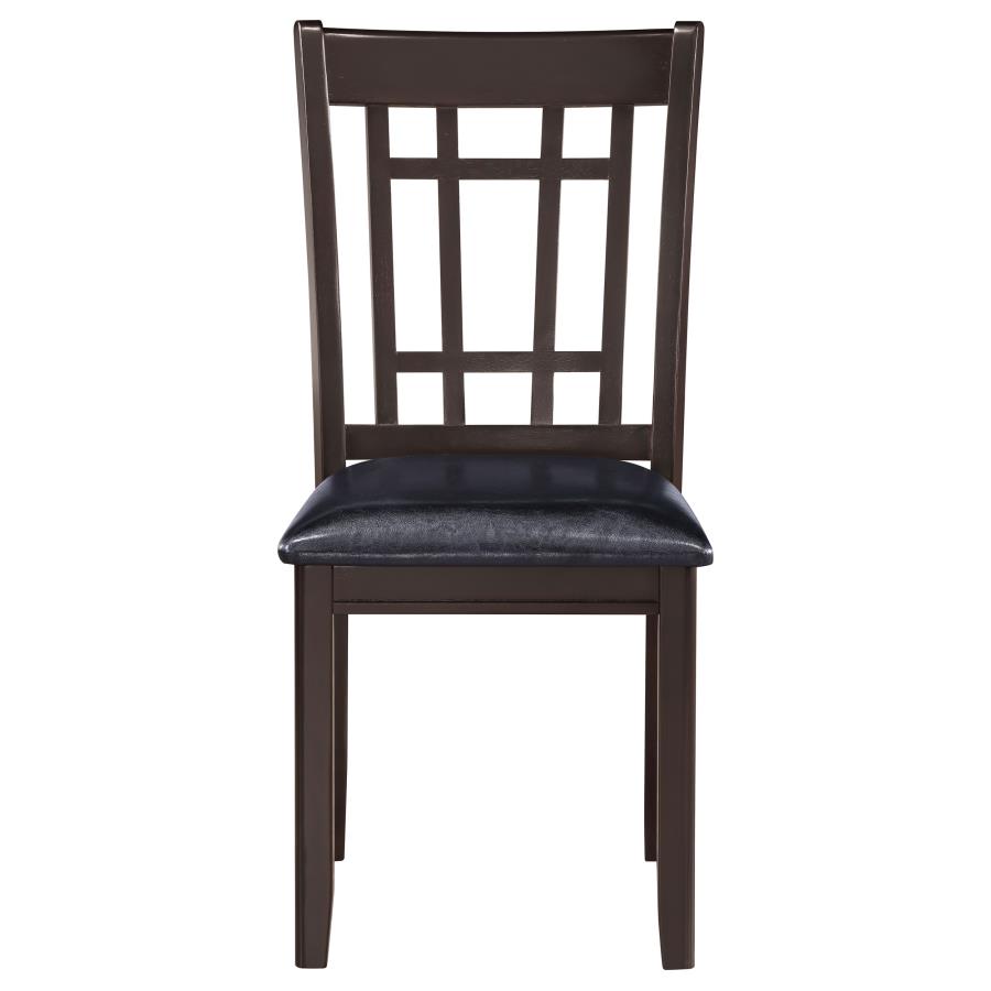 Lavon 5-piece Oval Extension Leaf Dining Set Espresso view 7