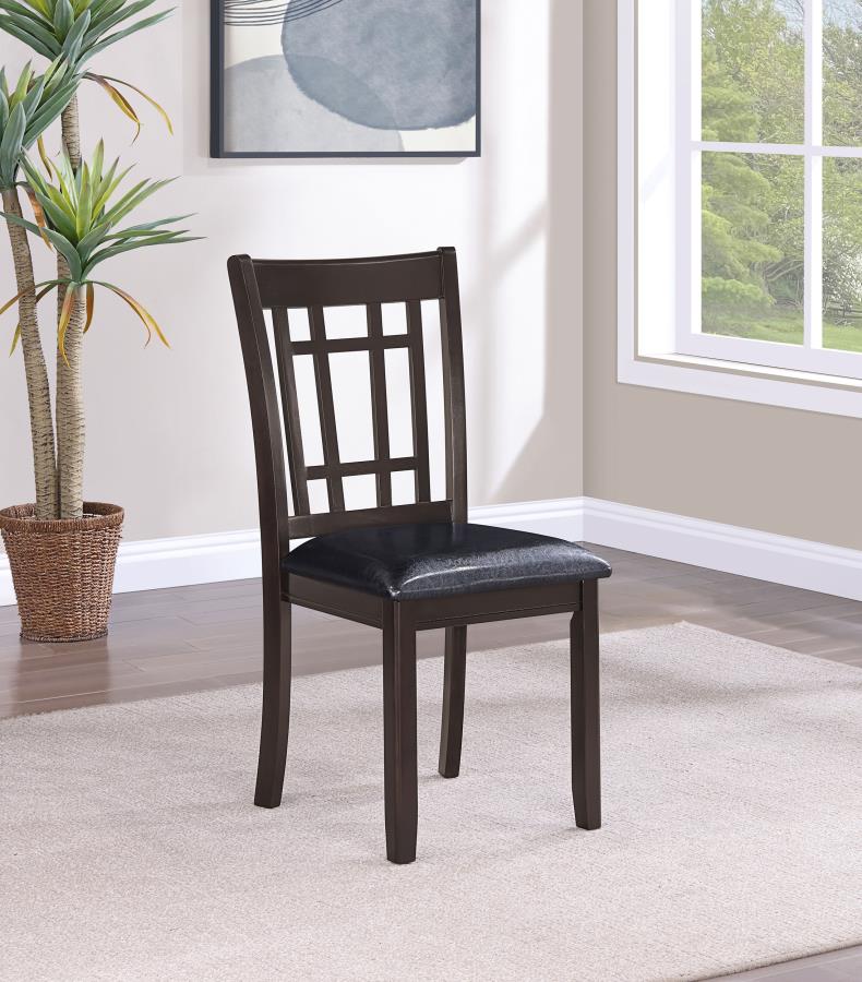 Lavon Wood Dining Side Chair Espresso (Set of 2) view 2