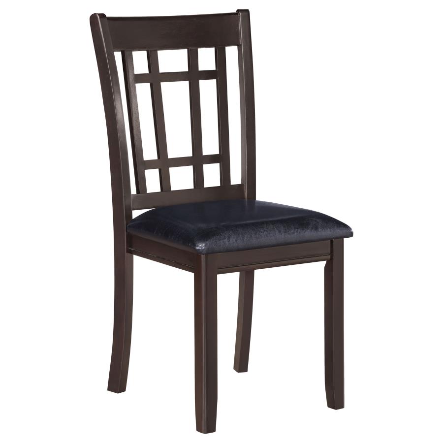 Lavon Wood Dining Side Chair Espresso (Set of 2) view 3
