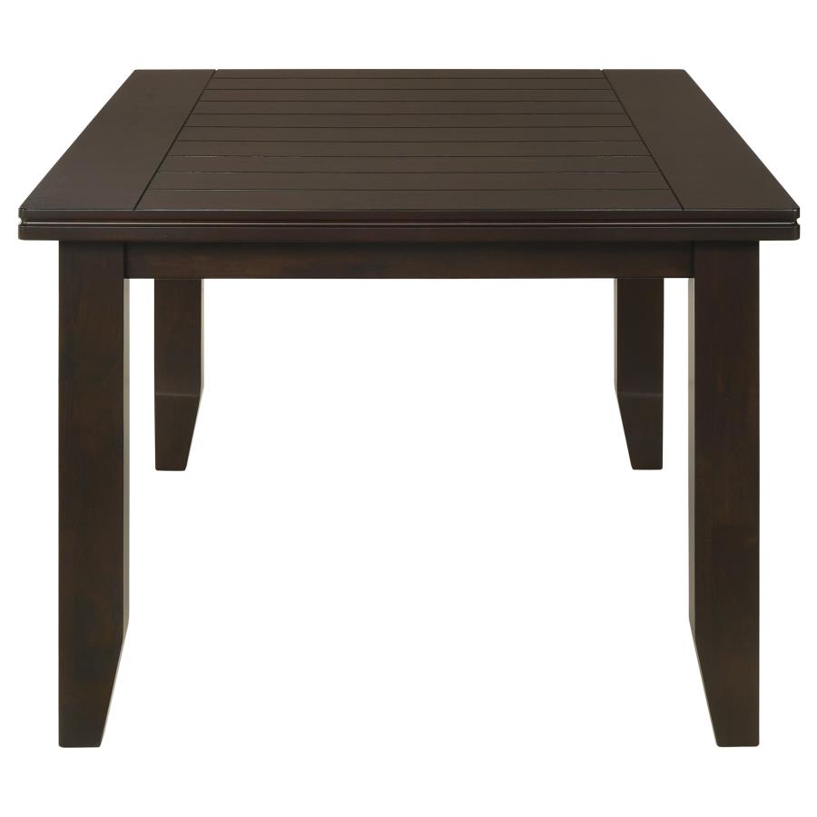 Dalila Rectangular 66-inch Wood Dining Table Cappuccino view 4