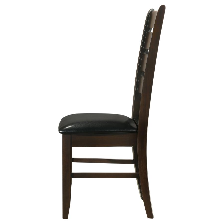 Dalila Wood Dining Side Chair Cappuccino (Set of 2) view 6
