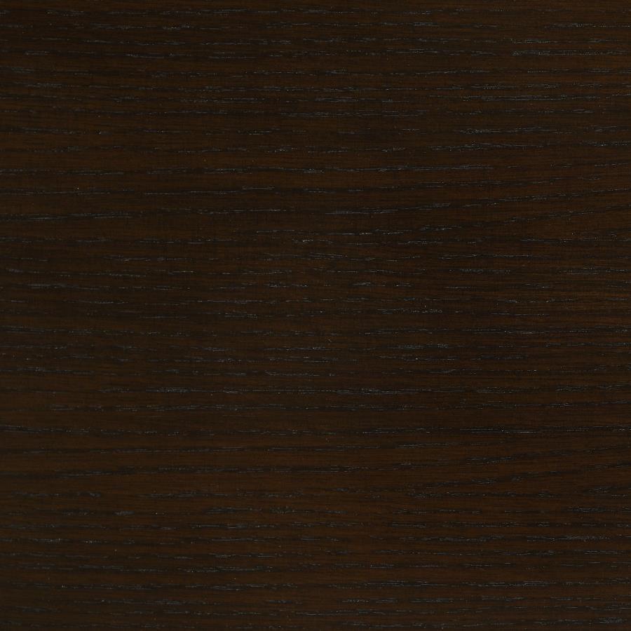 Dalila Leatherette Upholstered Wood Dining Bench Cappuccino view 5