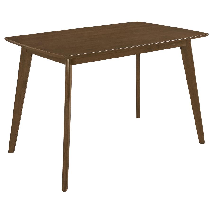 Kersey 5-piece Rectangular Dining Table Set Chestnut view 3
