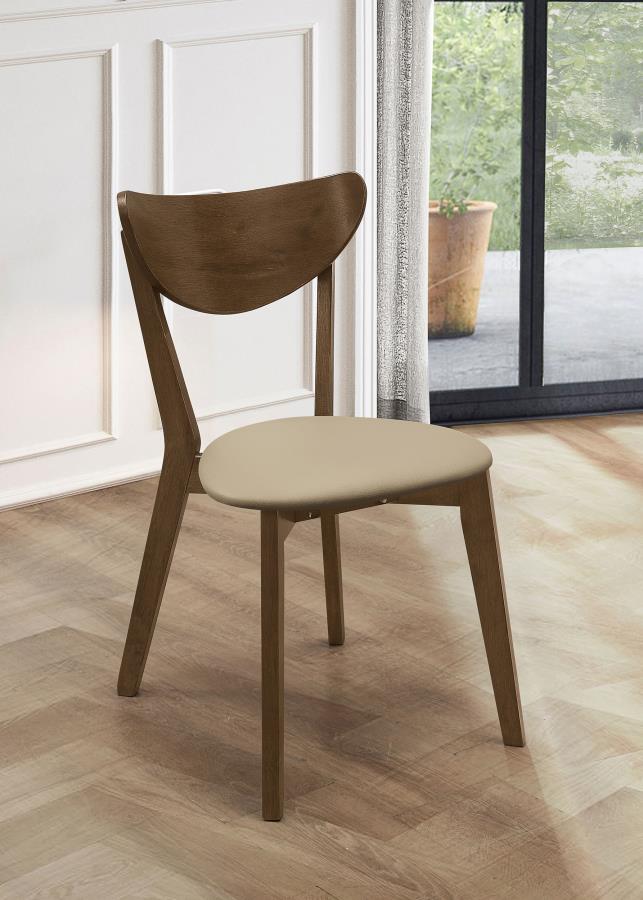 Kersey Wood Dining Side Chair Chestnut (Set of 2) view 2