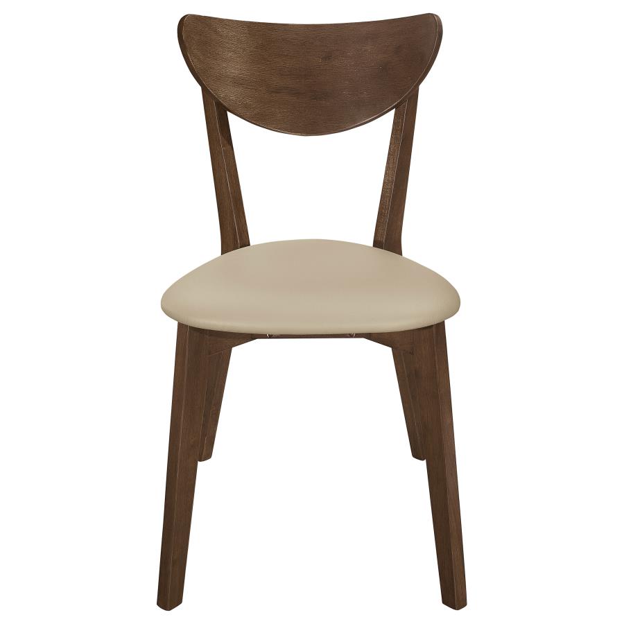 Kersey Wood Dining Side Chair Chestnut (Set of 2) view 4