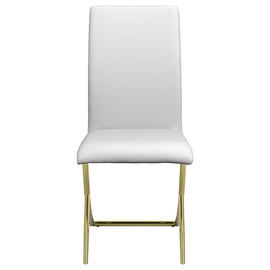 Carmelia Upholstered Dining Side Chair White (Set of 4) view 4